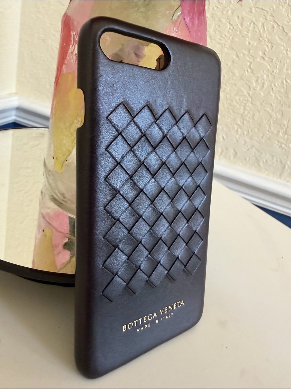 Bottega Veneta Intrecciato woven leather iPhone 7 Plus / 8 Plus case - Picture 5 of 15